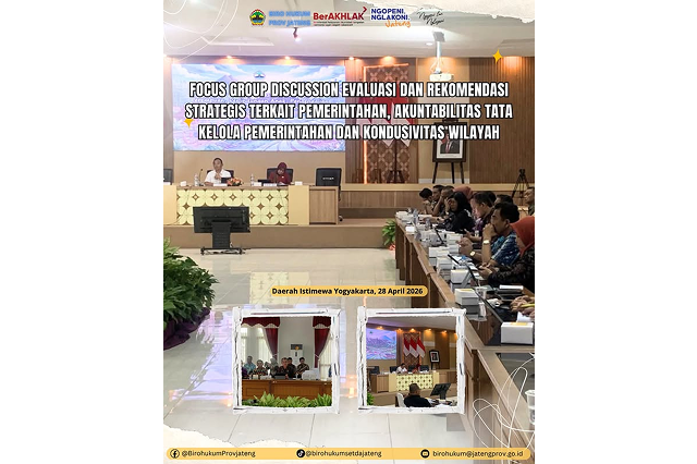 FGD Evaluasi dan Rekomendasi Strategis Perkuat Tata Kelola Pemerintahan Daerah